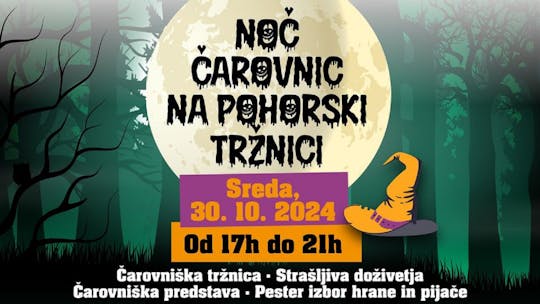 noc carovnic na pohorski trznici