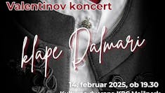 Abonma Kulturni mozaik Majšperk - Valentinov koncert Klape Dalmari