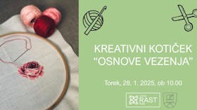 Kreativni kotiček "Osnove vezenja"