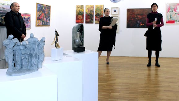 Prešernov dan v Galeriji DLUM