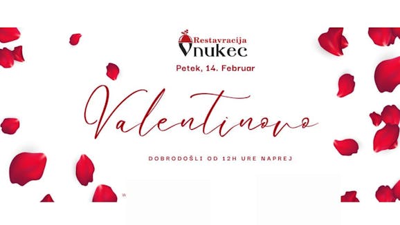 Valentinovo v restavraciji Vnukec