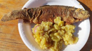 Vabljeni na pečene postrvi v Ribiški dom Dornava