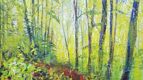 Gregor Pratneker »V zavetju barv«