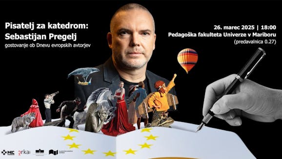 Pisatelj za katedrom: Sebastijan Pregelj