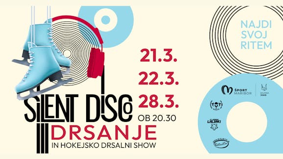 Silent disco drsanje