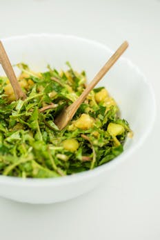 Regrat z bučnim oljem in krompirjem