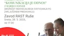Tematsko predavanje - Podpora družinskim in neformalnim oskrbovalcem