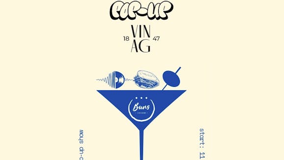 Pop-up: Vinag x Buns & More
