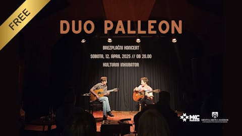 Brezplačen koncert: Duo Palleon
