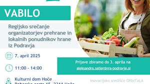 Regijsko srečanje organizatorjev prehrane in lokalnih ponudnikov hrane