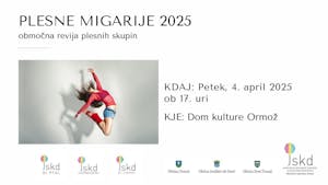 Območna revija plesnih skupin - Plesne migarije 2025