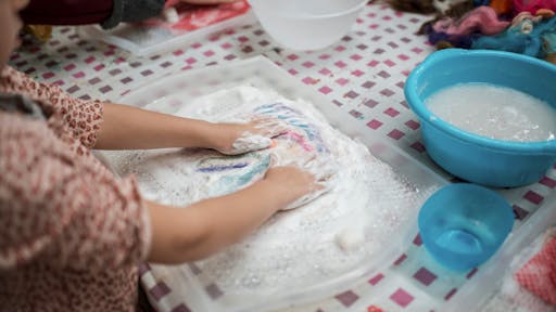 Polstena volnena košarica za velikonočne dobrote z Matejo Kuhar