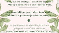 ZELIŠČNA KUHARIJA s predavateljico prof. ddr. Ano Vovk