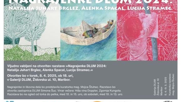 Razstava Nagrajenke DLUM 2024