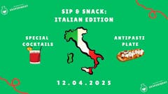 Sip & Snack: Italian Edition