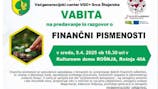 FINANČNO OPISMENJEVANJE