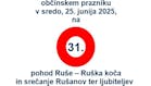 31. pohod Ruše - Ruška koča in srečanje Rušanov ter ljubiteljev planin pri Arehu