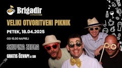 Veliki otvoritveni piknik Brigadir Coffee & Club