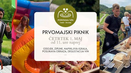 Prvomajski piknik na Fontani vin