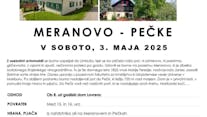 Planinski izlet na Meranovo in Pečke