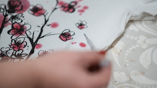 Tisk in sitotisk na tekstil z Nino Holc