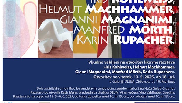 Razstava avstrijskih avtorjev v DLUM