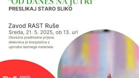 Delavnica za likovni natećaj "Od danes na jutri"