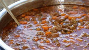 STUDENIŠKA JUHA IN NAMAZI