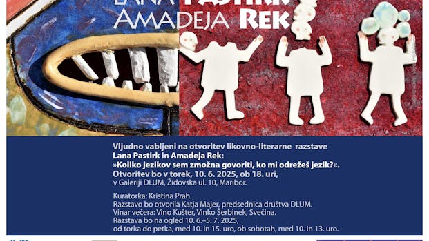 Lana Pastirk in Amadeja Rek: »Koliko jezikov sem zmožna govoriti, ko mi odrežeš jezik?«