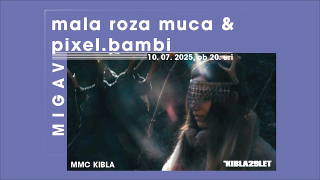 Glasbeni cikel MIGAV: mala roza muca & pixel.bambi