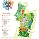 Zemljevid parka prostoživečih živali