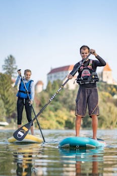 Sup on the Drava River