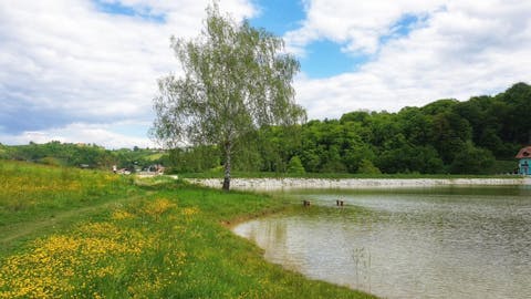 Jezero Dežno pri Podlehniku