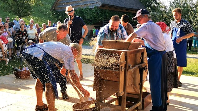 Likof na taberhi - praznik dediščine v Muzeju na prostem Rogatec