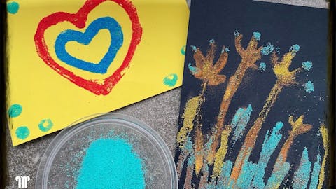 PRAŠNE SLIKE: muzejska delavnica za družine