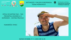 Opica in Kapitan Tan – Tan PROMETNA ZGODBICA O KOPENSKO - CESTNIH PRAVILIH