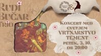 Rudi Bučar Trio - koncert med cvetjem