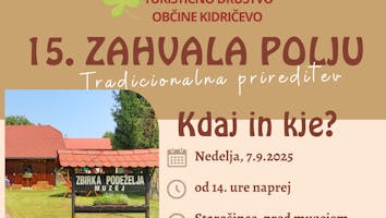 15. Zahvala polju