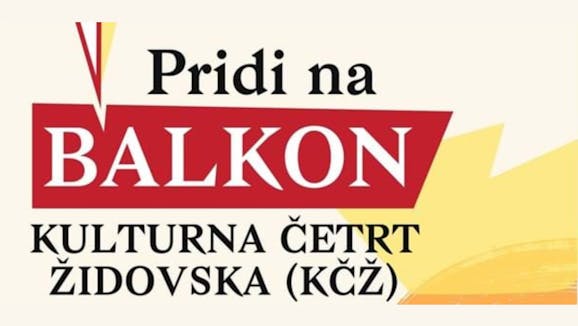 Nedelja v Kulturni četrti Židovska: Pridi na balkon