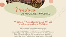 PROSLAVA OB PRAZNIKU KRAJEVNE SKUPNOSTI VOLIČINA
