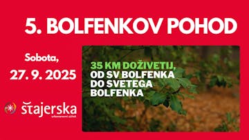 5. Bolfenkov pohod povezuje Štajersko
