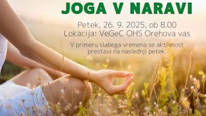 Joga v naravi