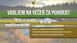 VEČER ZA POHORJE