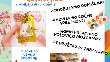 Sobotne ustvarjalne delavnice