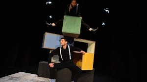 JAZ POČEPNEM, TI POSKOČIŠ, gledališka burleska za otroke