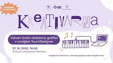 Kreativarna: Ustvari avdio-reaktivno grafiko z orodjem TouchDesigner