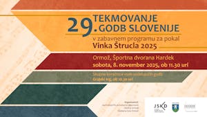 29. tekmovanje godb Slovenije v zabavnem programu za pokal Vinka Štrucla 2025
