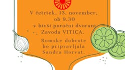 Kulinarična delavnica in medkulturno povezovanje Romska kuhinja
