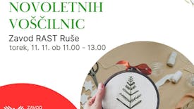 Delavnica izdelave novoletnih voščilnic