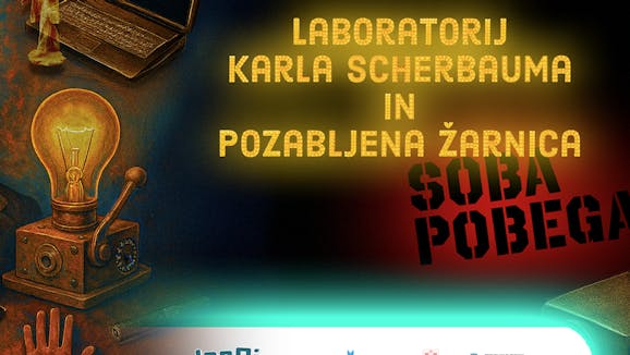 Soba pobega: Laboratorij Karla Scherbauma in pozabljena žarnica